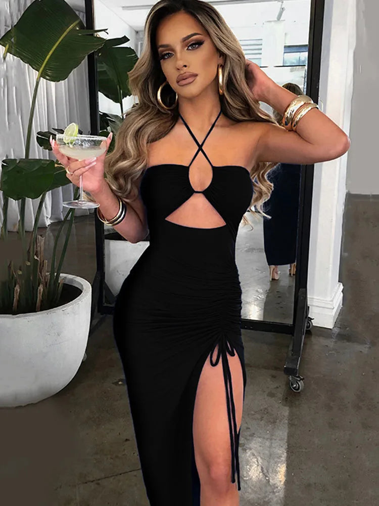Elegant Backless Dress