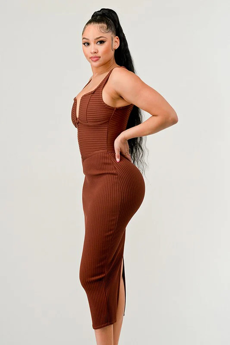 IT FEELS like FALL MIDI DRESS