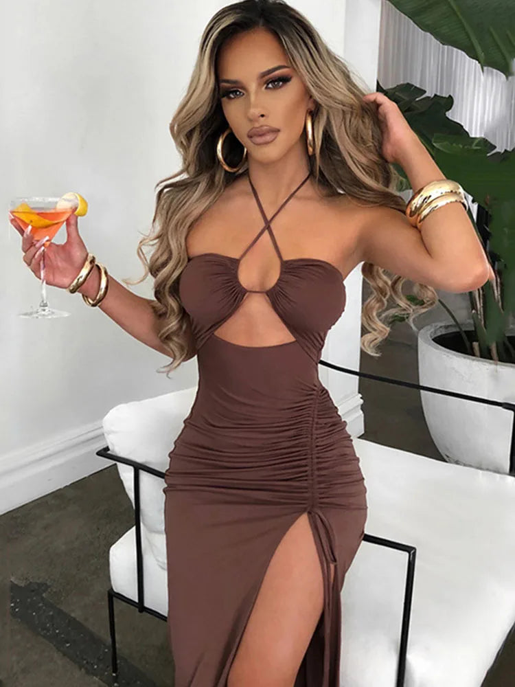 Elegant Backless Dress