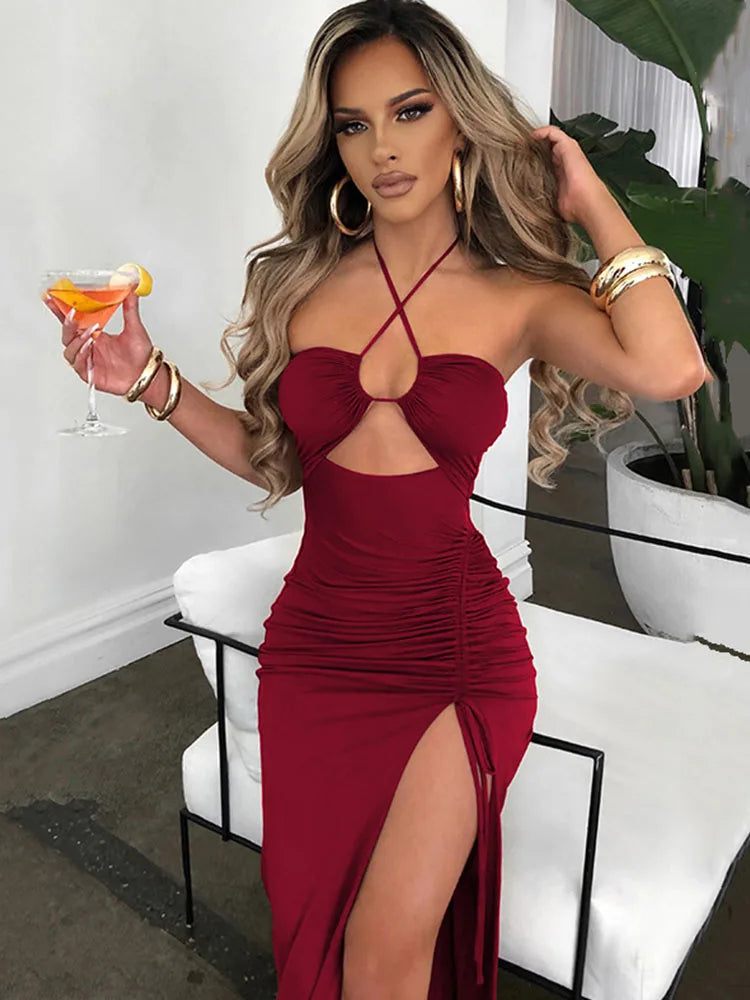 Elegant Backless Dress