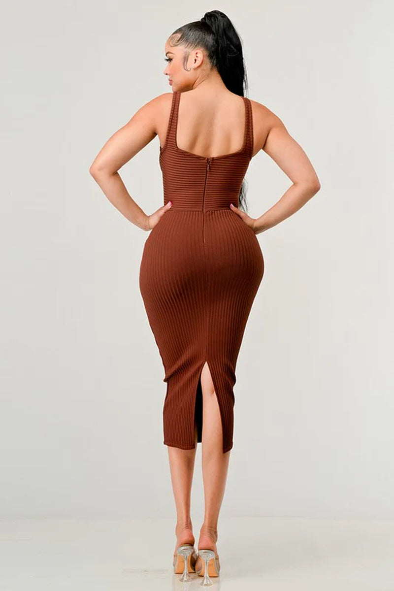 IT FEELS like FALL MIDI DRESS